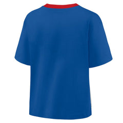 Chicago Cubs Fanatics Oversized Race To Win V-Neck T-Shirt Online