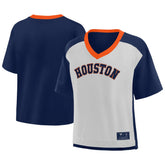 Houston Astros Fanatics Oversized Race To Win V-Neck T-Shirt for sale