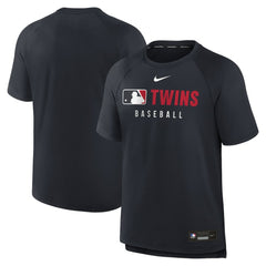 Minnesota Twins Nike Authentic Collection Pregame Raglan Dri-FIT T-Shirt Online