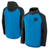 Miami Marlins Nike Authentic Collection Raglan Performance Full-Zip Jacket for sale