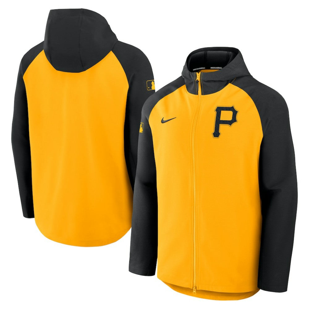 Pittsburgh Pirates Nike Authentic Collection Raglan Performance Full-Zip Jacket Near Me