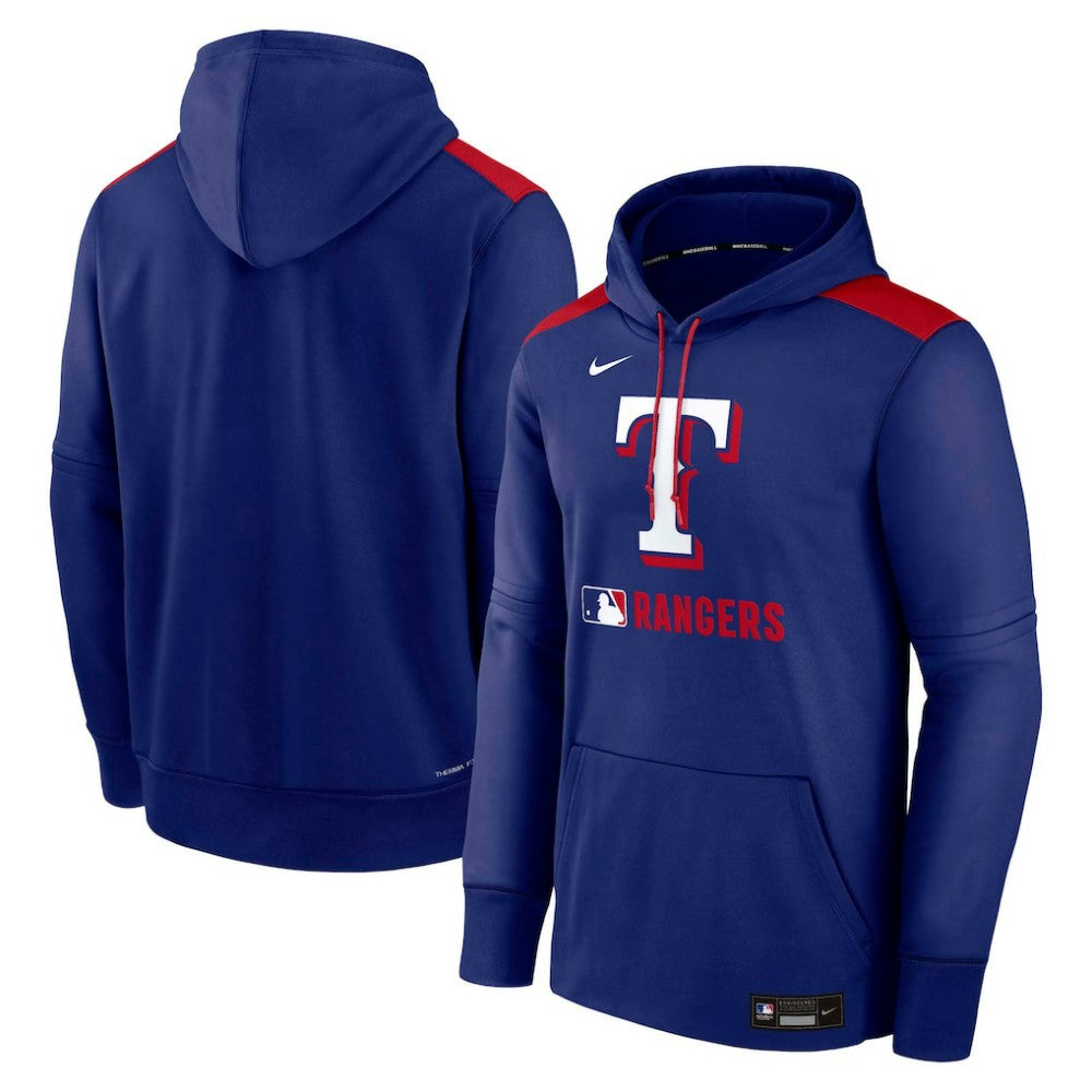 Texas Rangers Nike Authentic Collection Performance Pullover Hoodie Sale