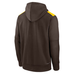 San Diego Padres Nike Authentic Collection Performance Pullover Hoodie Outlet