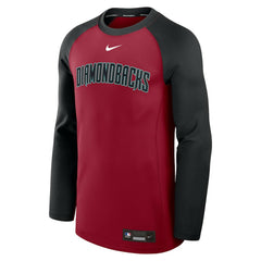 Arizona Diamondbacks Nike Authentic Collection Game Time Raglan Dri-FIT Long Sleeve T-Shirt Outlet