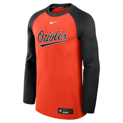 Baltimore Orioles Nike Authentic Collection Game Time Raglan Dri-FIT Long Sleeve T-Shirt for sale