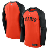 San Francisco Giants Nike Authentic Collection Game Time Raglan Dri-FIT Long Sleeve T-Shirt Outlet