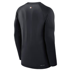 Detroit Tigers Nike Authentic Collection Game Time Raglan Dri-FIT Long Sleeve T-Shirt Discount