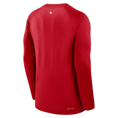 Los Angeles Angels Nike Authentic Collection Game Time Raglan Dri-FIT Long Sleeve T-Shirt Sale