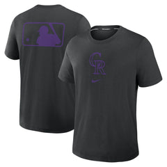 Colorado Rockies Nike Authentic Collection Early Work Tri-Blend Dri-FIT T-Shirt Sale