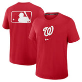 Washington Nationals Nike Authentic Collection Early Work Tri-Blend Dri-FIT T-Shirt Discount