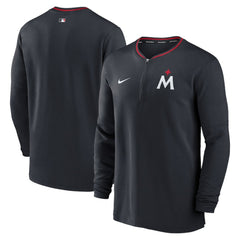 Minnesota Twins Nike Authentic Collection Performance Half-Zip Top Discount