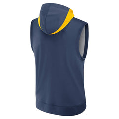Milwaukee Brewers Nike Authentic Collection Dri-FIT Sleeveless Hoodie for sale