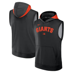 San Francisco Giants Nike Authentic Collection Dri-FIT Sleeveless Hoodie for sale