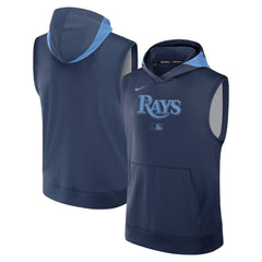 Tampa Bay Rays Nike Authentic Collection Dri-FIT Sleeveless Hoodie Outlet