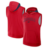Los Angeles Angels Nike Authentic Collection Dri-FIT Sleeveless Hoodie Online