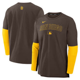 San Diego Padres Nike Authentic Collection Player Dri-FIT Lightweight Pullover for sale