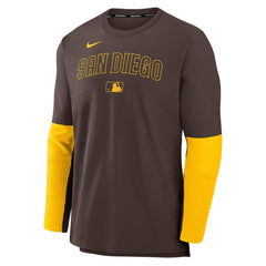 San Diego Padres Nike Authentic Collection Player Dri-FIT Lightweight Pullover for sale