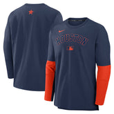 Houston Astros Nike Authentic Collection Player Dri-FIT Lightweight Pullover Sale