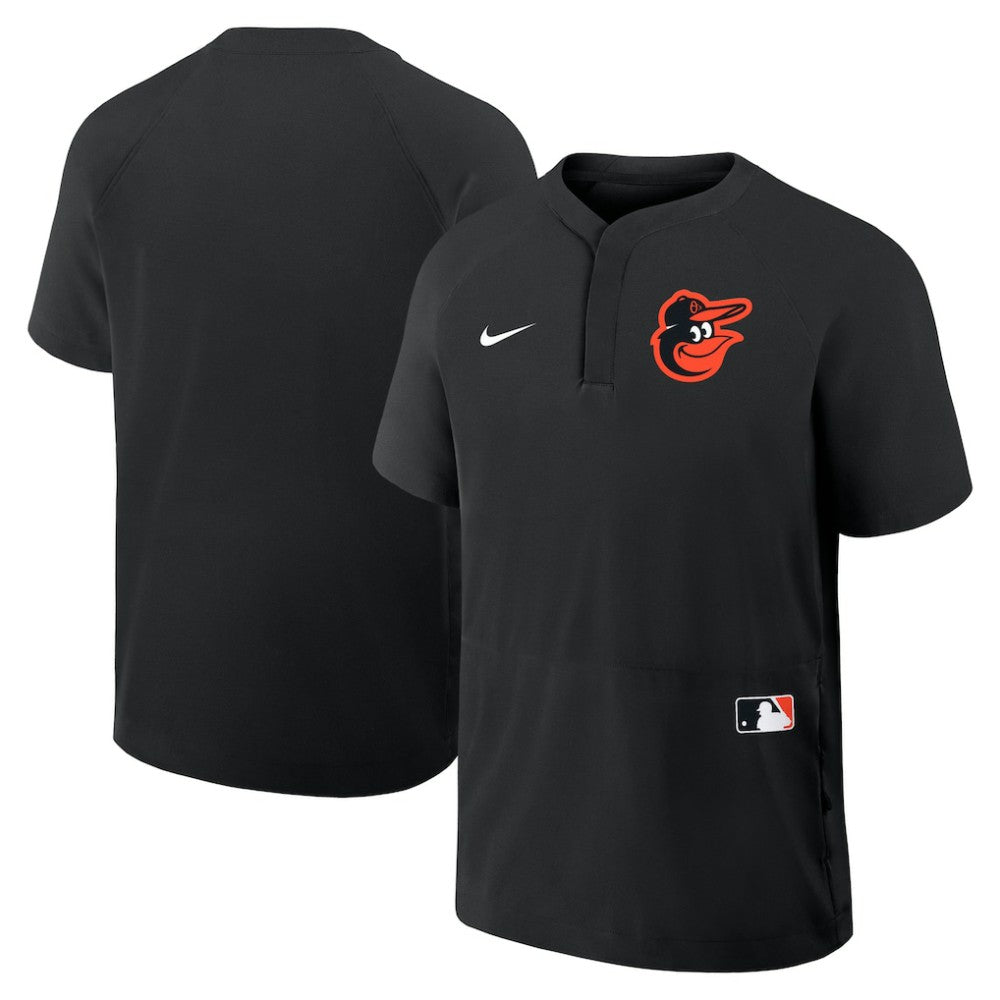 Baltimore Orioles Nike Authentic Collection Raglan Short Sleeve Windshirt Outlet