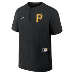 Pittsburgh Pirates Nike Authentic Collection Raglan Short Sleeve Windshirt Discount