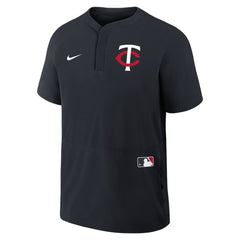 Minnesota Twins Nike Authentic Collection Raglan Short Sleeve Windshirt Near Me