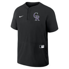 Colorado Rockies Nike Authentic Collection Raglan Short Sleeve Windshirt for sale