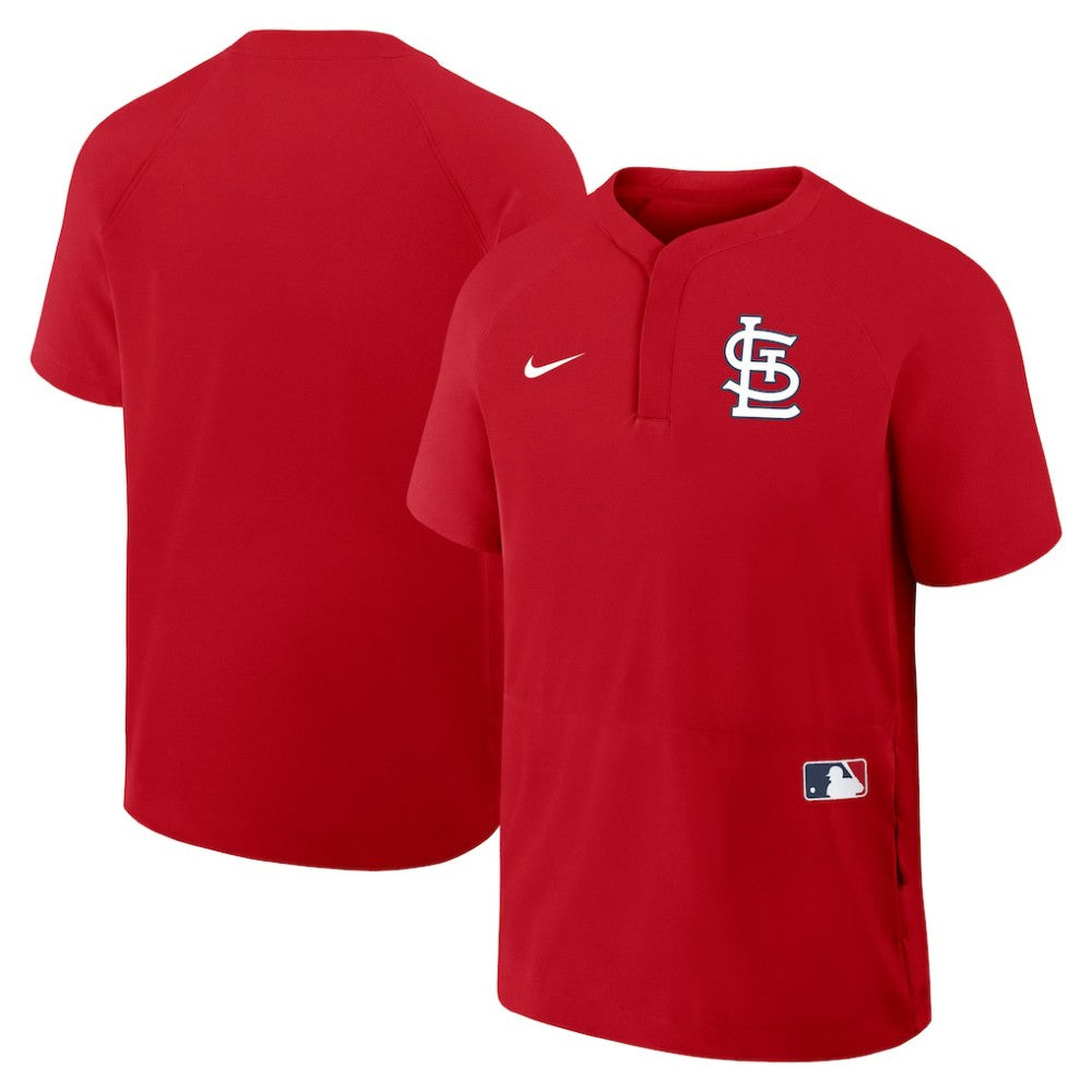 St. Louis Cardinals Nike Authentic Collection Raglan Short Sleeve Windshirt Near Me