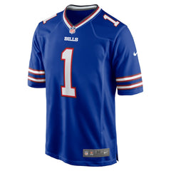 Number 1 Groom Buffalo Bills Game Jersey - Royal - Nike