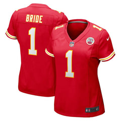 Number 1 Bride Kansas City Chiefs Women's Game Jersey - Red - Nike