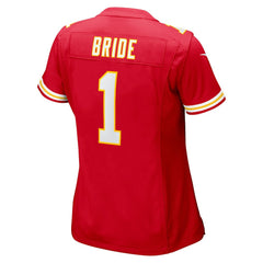 Number 1 Bride Kansas City Chiefs Women's Game Jersey - Red - Nike