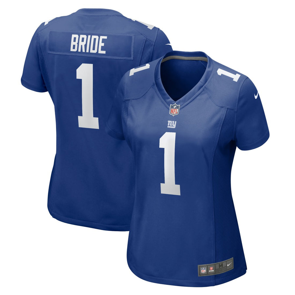 Number 1 Bride New York Giants Women's Game Jersey - Royal - Nike