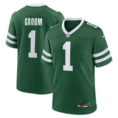 Number 1 Groom New York Jets Game Jersey - Legacy Green - Nike