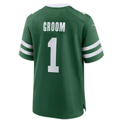 Number 1 Groom New York Jets Game Jersey - Legacy Green - Nike