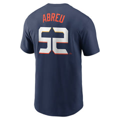 Bryan Abreu Houston Astros Nike 2025 City Connect Fuse Name & Number T-Shirt Sale
