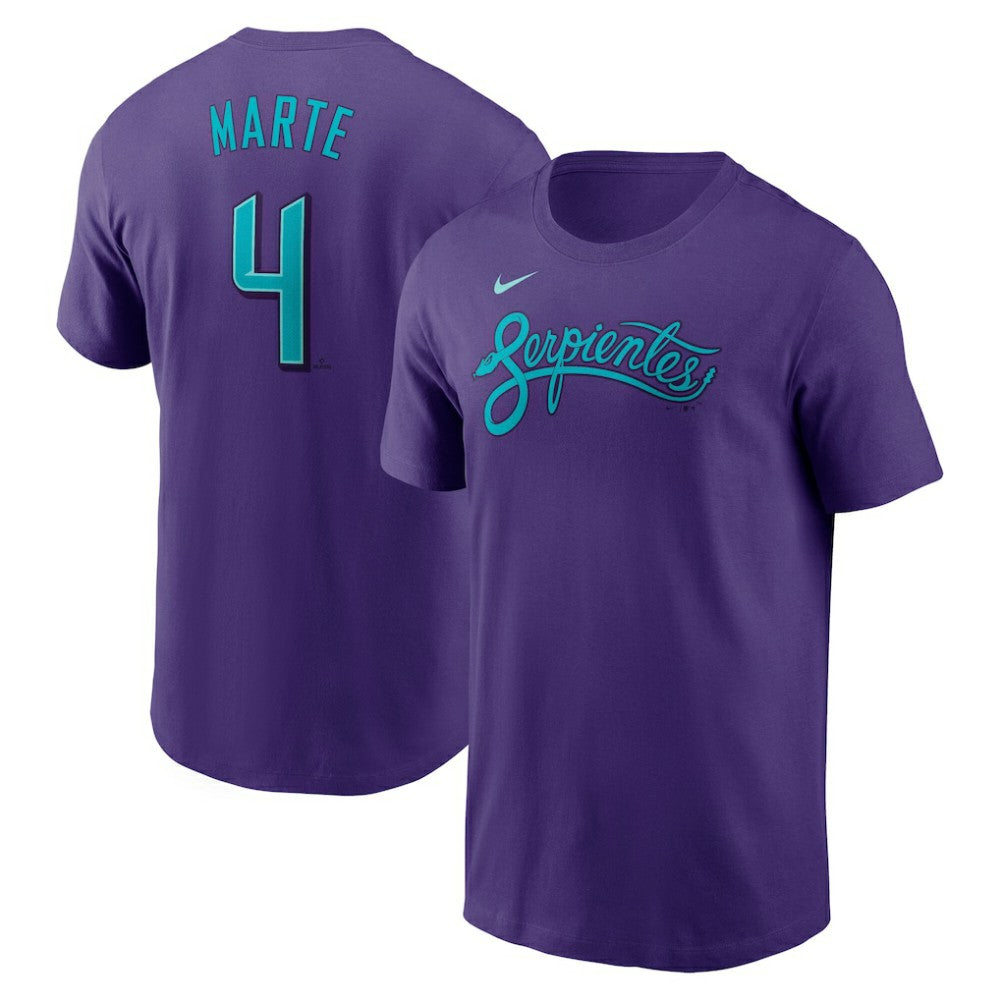 Ketel Marte Arizona Diamondbacks Nike 2025 City Connect Fuse Name & Number T-Shirt Discount