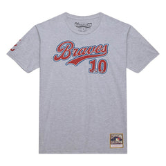 Chipper Jones Atlanta Braves Mitchell & Ness Cooperstown Collection Player T-Shirt Discount