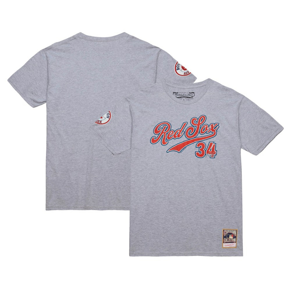 David Ortiz Boston Red Sox Mitchell & Ness Cooperstown Collection Player T-Shirt Discount