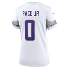 Ivan Pace Jr Minnesota Vikings Women's Alternate Game Jersey - White - Nike