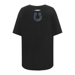 Indianapolis Colts Pro Standard Women's Indiana Nights Colts Oversized T-Shirt - Black - NFL