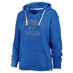 Buffalo Bills '47 Women's Plus Size Clarity Kennedy Pullover Hoodie - Royal - 47 brand