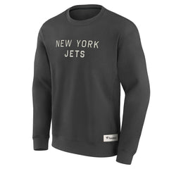 New York Jets Elements Future Ground Lettering Pullover Sweatshirt - Charcoal - Fanatics