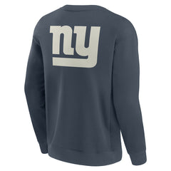 New York Giants Elements Future Ground Lettering Pullover Sweatshirt - Navy - Fanatics
