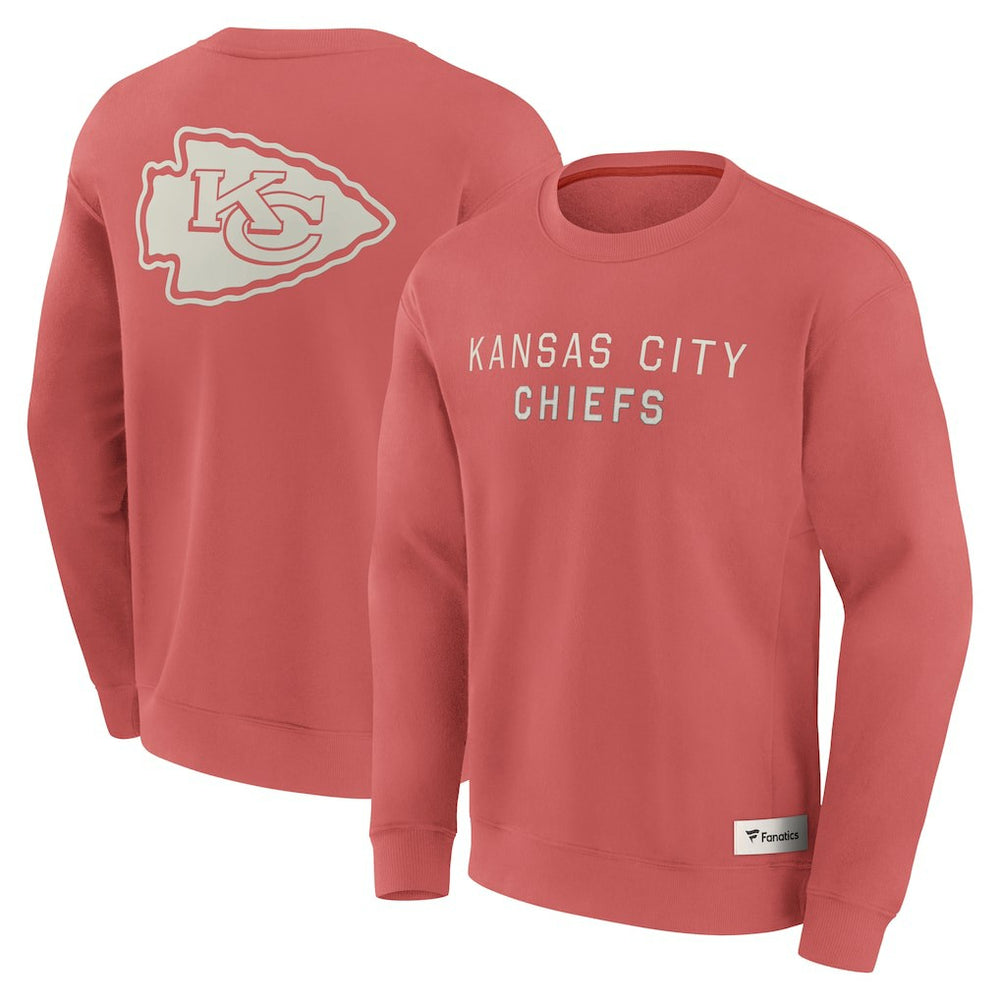 Kansas City Chiefs Elements Future Ground Lettering Pullover Sweatshirt - Red - Fanatics