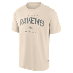 Baltimore Ravens Elements Weathered Tonal Future Ground T-Shirt - Cream - Fanatics