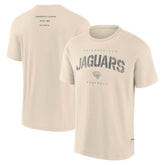 Jacksonville Jaguars Elements Weathered Tonal Future Ground T-Shirt - Cream - Fanatics