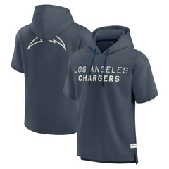 Los Angeles Chargers Elements Future Ground Lettering Short Sleeve Pullover Hoodie - Navy - Fanatics