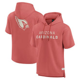 Arizona Cardinals Elements Future Ground Lettering Short Sleeve Pullover Hoodie - Red - Fanatics
