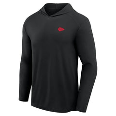 Kansas City Chiefs Front Office Power Mono Long Sleeve Hoodie T-Shirt - Black - Fanatics