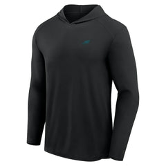 Philadelphia Eagles Front Office Power Mono Long Sleeve Hoodie T-Shirt - Black - Fanatics