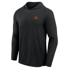 Cincinnati Bengals Front Office Power Mono Long Sleeve Hoodie T-Shirt - Black - Fanatics